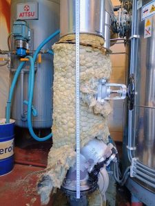 Sérült hagyományos merev ipari hőszigetelés 1