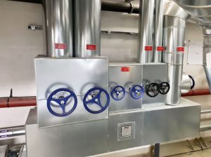 TAS példaprojekt – ELŐTTE hagyományos merev ipari hőszigetelés