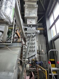 Ipari tápvíz-előmelegítő Economizer bontható paplanszigetelés nélkül